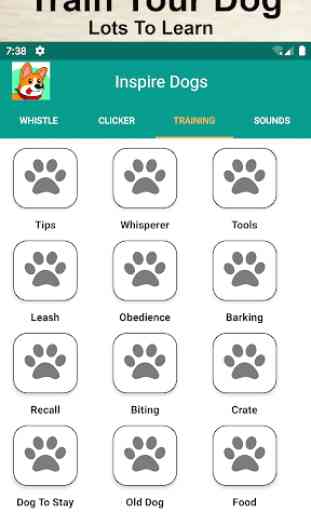 Treinamento de cães, apito, clicker e sons 3