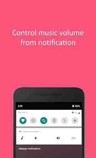 Volume Control: Notification & Overlay Widget 1