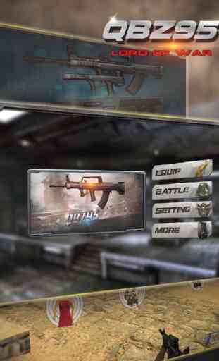 QBZ-95: Automatic Rifle, Simulator, Trivia Game de tiro - Lord of War 4