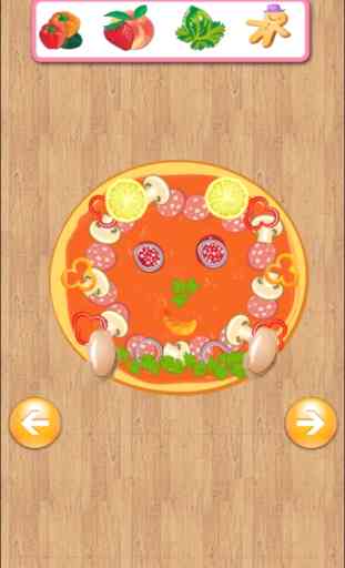 QCat - mestre da pizza da criança (jogo livre para o miúdo pré-escolar) 2