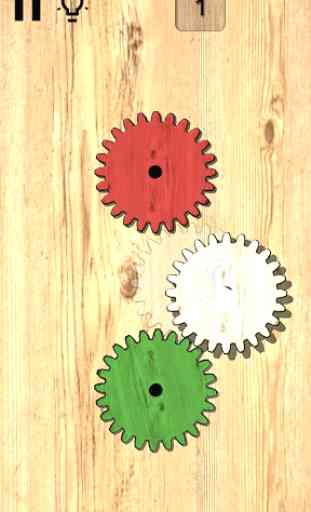 Gears logic puzzles - Engrenagens 1