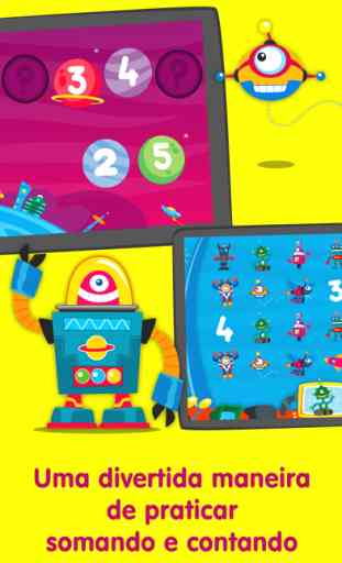 Robôs & Números - Jogos para Aprender a Contar 2