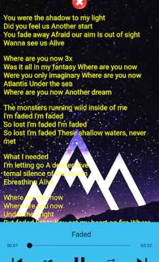 Alan Walker Song plus Lyrics 2