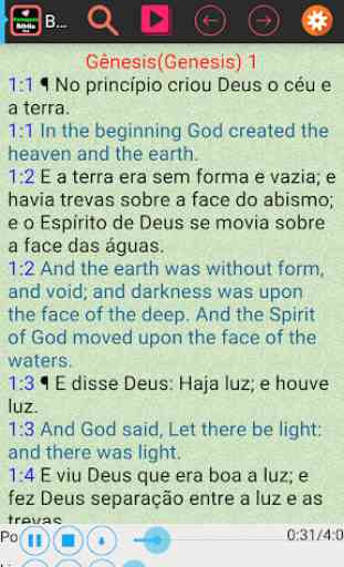 Bíblia sagrada Português áudio 1