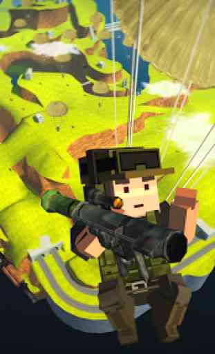 Blocky Army Battle Royale - Toon Multiplayer Game 3