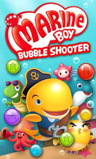 Bubble Shooter: Marine Boy 1