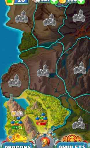 Dragons & Lands: PvP RPG Puzzle Quest 4