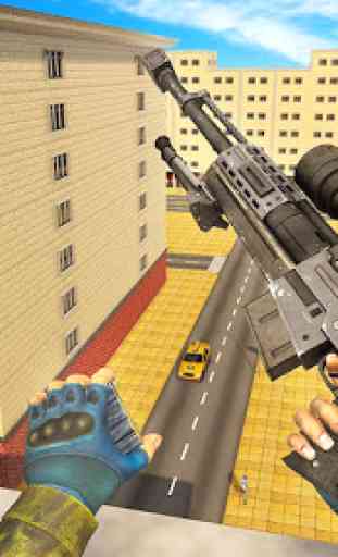 Franco atirador Tiroteio : Missão Alvo 3D jogos 3