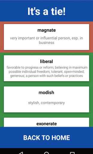 GRE Word Game - English Vocabulary Builder 4