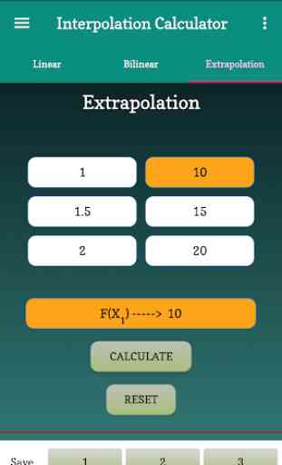 Interpolation Calculator 4