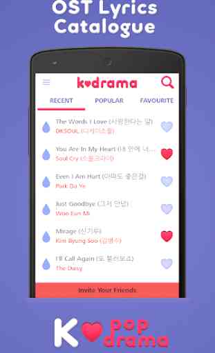 K-drama OST Lyrics Lite 1