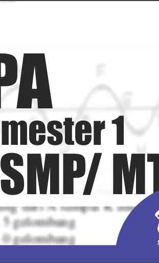 Kelas 8 SMP / MTS Mapel IPA Semester 1 1