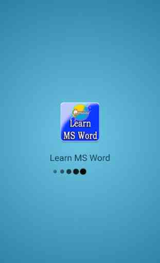 Learn MS Word | Offline MS Word | MS Word Tutorial 1