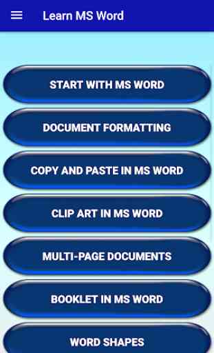 Learn MS Word | Offline MS Word | MS Word Tutorial 3