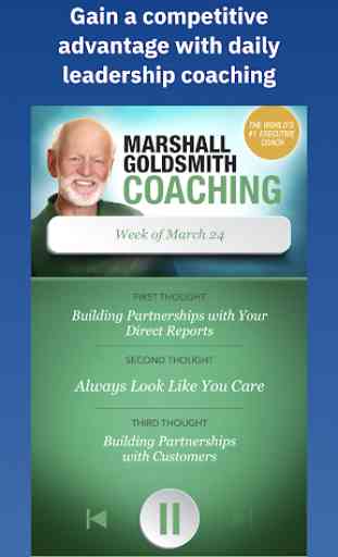 Marshall Goldsmith Coaching - Leadership training 2