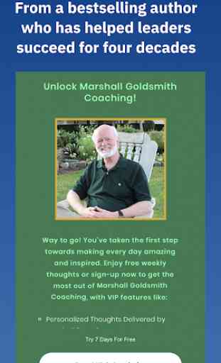 Marshall Goldsmith Coaching - Leadership training 3