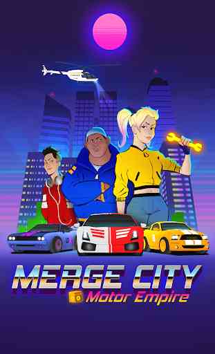 MERGE CITY: MOTOR EMPIRE - Car Idle Racing Game 3