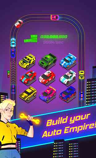 MERGE CITY: MOTOR EMPIRE - Car Idle Racing Game 4