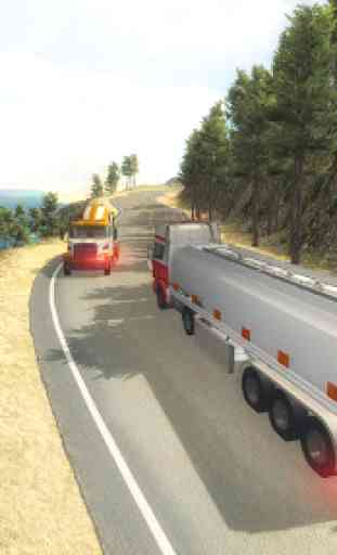 Oil Tanker Truck Simulator: Hill Driving 1