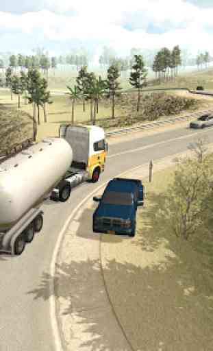 Oil Tanker Truck Simulator: Hill Driving 2