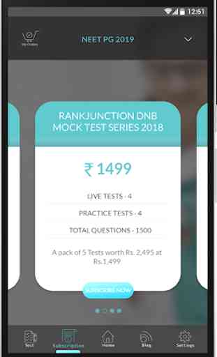 RankJunction - Mock Tests for NEET PG, AIIMS, DNB 2