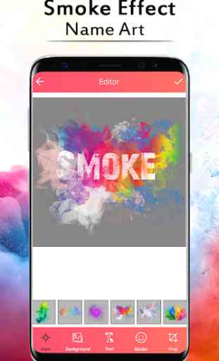 Smoke Effect Name Art 2
