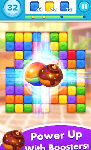 Sweet Candy Fever-Free Match 3 Puzzle game 3