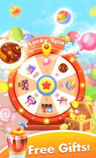 Sweet Candy Fever-Free Match 3 Puzzle game 4