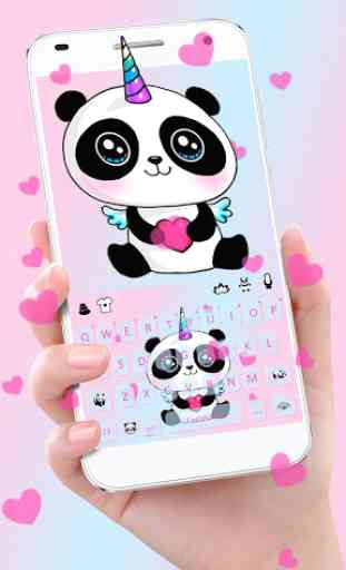 Tema de teclado Cute Panda 1