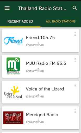 Thailand Radio Stations 1