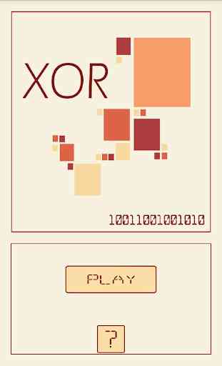 XOR Game - Boolean Algebra 1