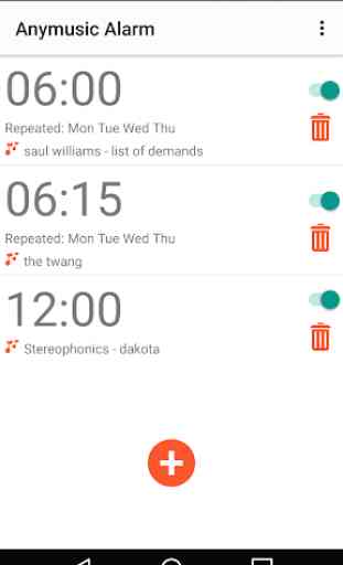 Anymusic Alarm - Google Play Music Alarm Clock 1