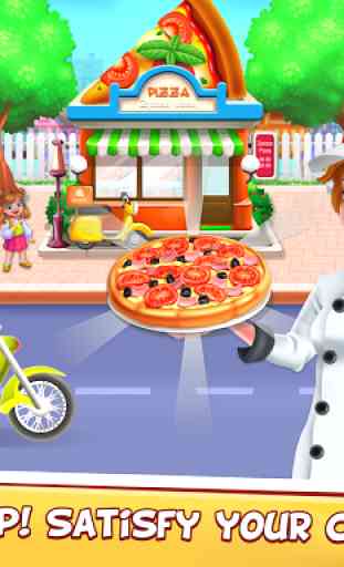 Bake Pizza Delivery Boy: Jogos fabricante da pizza 1