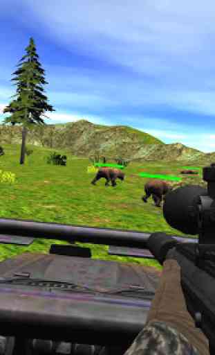 Caça ao Urso em Rodas 4x4 - FPS Shooting Game 18 3