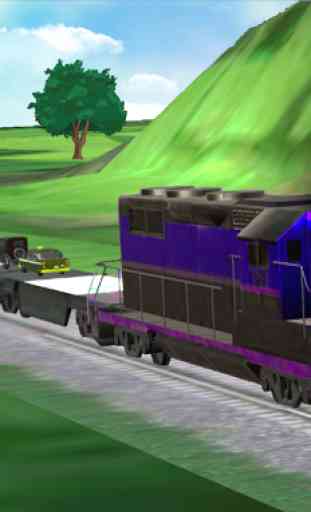 Car Cargo Train Transport Simulator 1