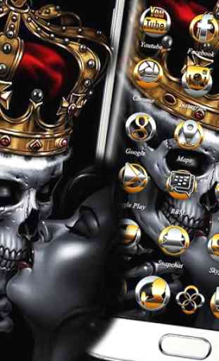 Gold Skull King Theme 4