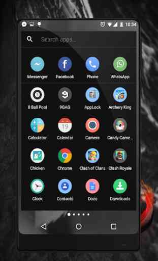 Launcher theme for Oneplus 5 2