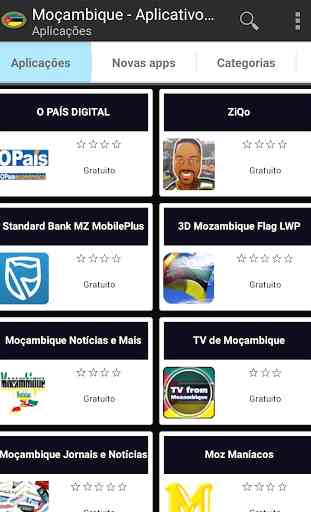Moçambique – apps 1
