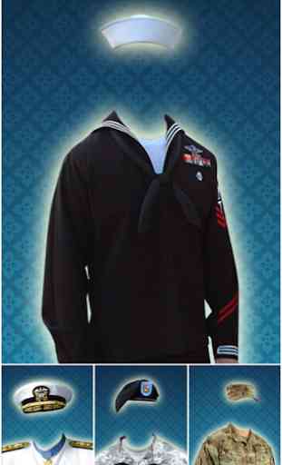 Navy Costume Photo Suit Editor 4