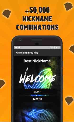 Nickname Generator Fire Free: Name Creator (Nicks) 1