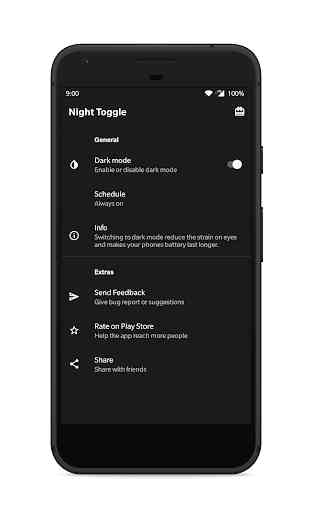 Night Toggle - Enable Dark Mode 1