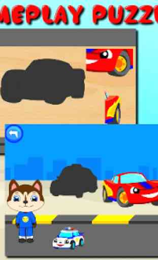 Paw Boom Kids Cartoon Car Puzzle - Pups Friends 2