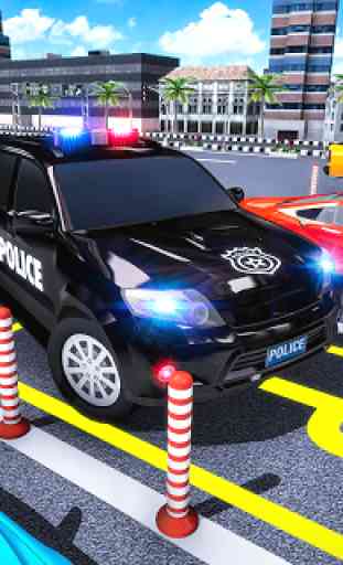 Polícia Estacionamento Aventura - Carro Jogos Pres 4