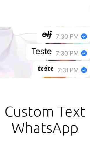 qustomText - Texto Customizado pro Whats, Youtube 3