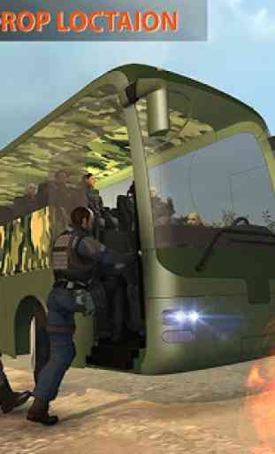 Real Offroad US Military Coach Transporter Sim 2
