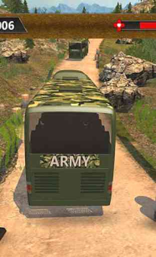 Real Offroad US Military Coach Transporter Sim 4