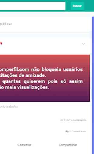 Rede social Brasileira Bom Perfil 3
