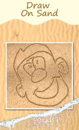Sand Art Photo Editor - Drawing pad, draw, sketch 3