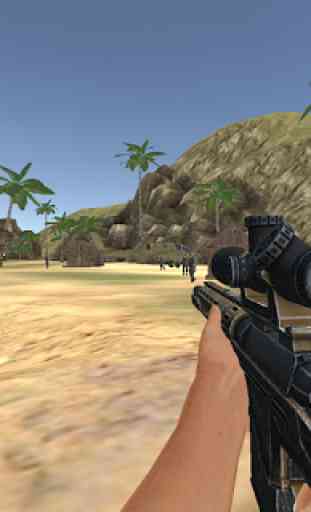 Sniper Commando Island Assault 1