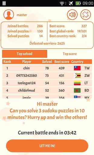 Sudoku Battle : Online multiplayer challenges 2